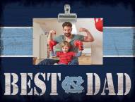 North Carolina Tar Heels Best Dad Clip Frame