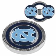 North Carolina Tar Heels Challenge Coin with 2 Ball Markers