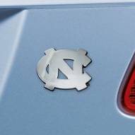 North Carolina Tar Heels Chrome Metal Car Emblem