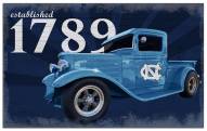 North Carolina Tar Heels Established Truck 11" x 19" Sign