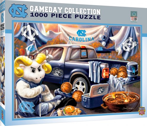 North Carolina Tar Heels Gameday 1000 Piece Puzzle