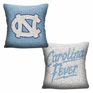 North Carolina Tar Heels Invert Woven Pillow