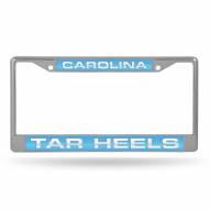 North Carolina Tar Heels Laser Chrome License Plate Frame