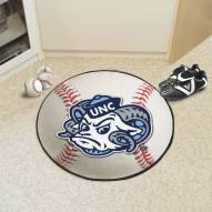 North Carolina Tar Heels Logo Baseball Rug