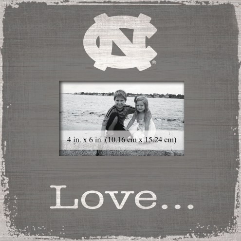North Carolina Tar Heels Love Picture Frame