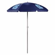 North Carolina Tar Heels Navy Beach Umbrella