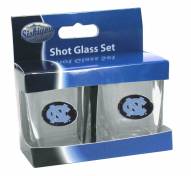 North Carolina Tar Heels Shot Glass Set