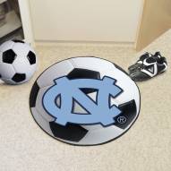 North Carolina Tar Heels Soccer Ball Mat