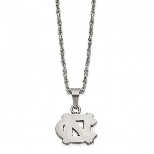 North Carolina Tar Heels Stainless Steel Pendant Necklace