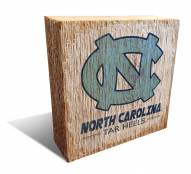 North Carolina Tar Heels Team Logo Block