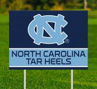 North Carolina Tar Heels Team Name Yard Sign