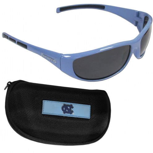 North Carolina Tar Heels Wrap Sunglasses and Case Set