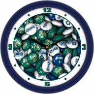 North Carolina Wilmington Seahawks Candy Wall Clock