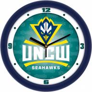 North Carolina Wilmington Seahawks Dimension Wall Clock