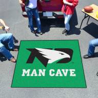 North Dakota Fighting Hawks Man Cave Tailgate Mat