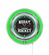 University of North Dakota Hockey Neon Clock