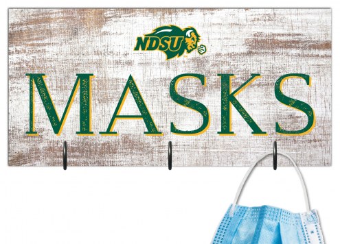North Dakota State Bison 6&quot; x 12&quot; Mask Holder