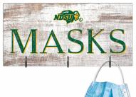 North Dakota State Bison 6" x 12" Mask Holder