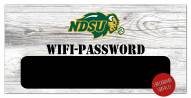 North Dakota State Bison 6" x 12" Wifi Password Sign