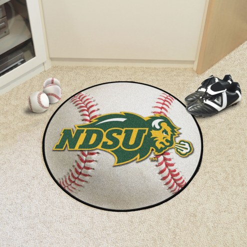 North Dakota State Bison Baseball Rug