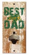 North Dakota State Bison Best Dad Bottle Opener