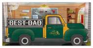 North Dakota State Bison Best Dad Truck 6" x 12" Sign
