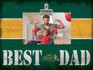 North Dakota State Bison Best Dad Clip Frame