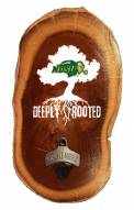 North Dakota State Bison Deeply Rooted Wood Slab Bottle Opener