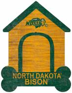 North Dakota State Bison Dog Bone House Clip Frame