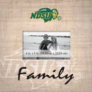 North Dakota State Bison Family Picture Frame