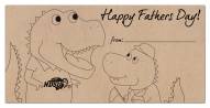North Dakota State Bison Father's Day Coloring Sign