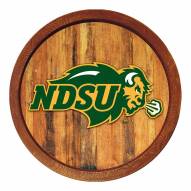 North Dakota State Bison "Faux" Barrel Top Sign