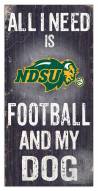 North Dakota State Bison Football & My Dog Sign