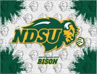 North Dakota State Bison Logo Canvas Print
