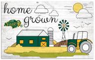 North Dakota State Bison Home Grown 11" x 19" Sign