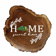 North Dakota State Bison Home Sweet Home Wood Slab