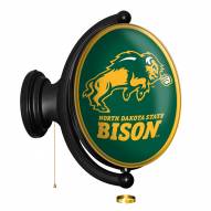 North Dakota State Bison Oval Rotating Lighted Wall Sign