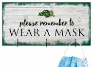 North Dakota State Bison Please Wear Your Mask Sign