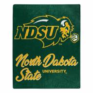 North Dakota State Bison Signature Raschel Throw Blanket