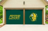 North Dakota State Bison Split Garage Door Banner