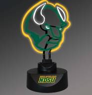 North Dakota State Bison Team Logo Neon Lamp