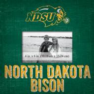 North Dakota State Bison Team Name 10" x 10" Picture Frame