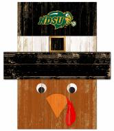 North Dakota State Bison Turkey Head Sign