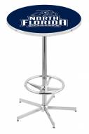 North Florida Ospreys Chrome Bar Table with Foot Ring