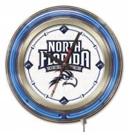 North Florida Ospreys Neon Clock