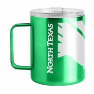 North Texas Mean Green 15 oz. Hype Stainless Steel Mug