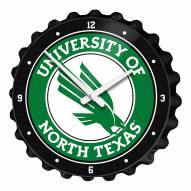 North Texas Mean Green Bottle Cap Wall Clock