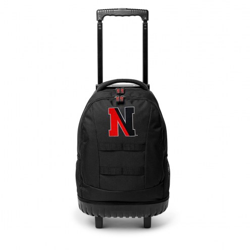 NCAA Northeastern Huskies Wheeled Backpack Tool Bag