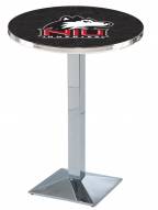 Northern Illinois Huskies Chrome Bar Table with Square Base
