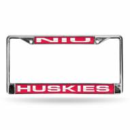 Northern Illinois Huskies Laser Chrome License Plate Frame